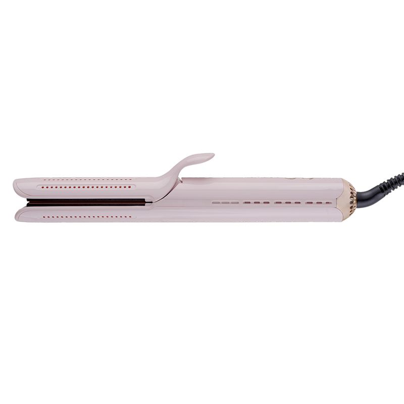 Prancha-de-Cabelo-Cacheadora-MQ-Beauty-Lissondas-Ceramica-220°C-Rosa-Bivolt-Prancha-Fechada