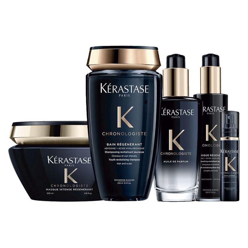 Kit-Kerastase-Chronologiste-Shampoo-250-ml-Mascara-200-ml-Leave-in-150-ml-Perfume-para-Cabelo-100-ml-Serum-Leave-in-40-ml-Produtos