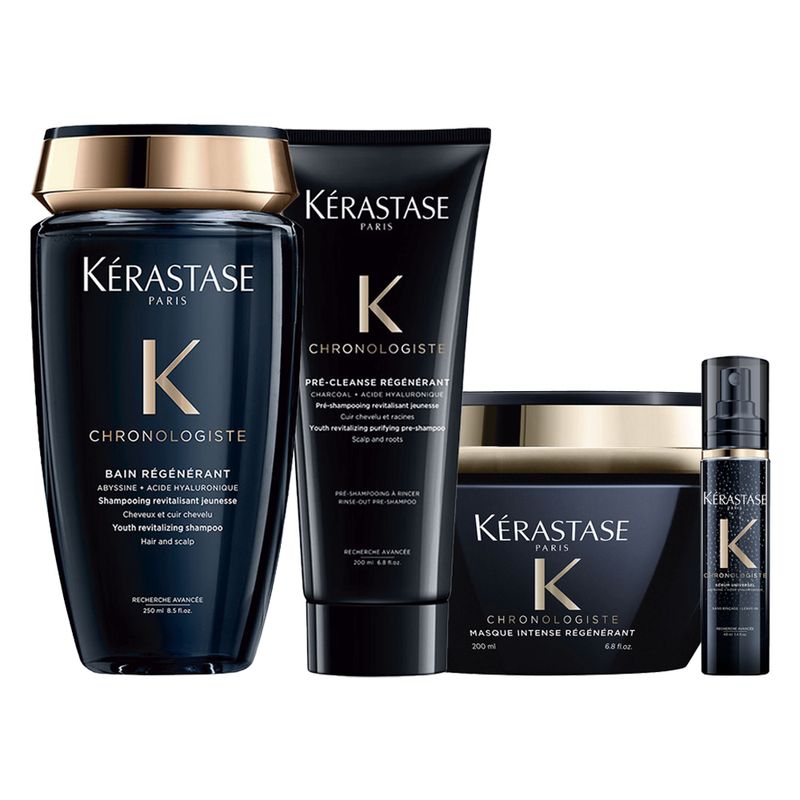 Kit-Kerastase-Chronologiste-Pre-Shampoo-200-ml-Shampoo-250-ml-Mascara-200-ml-Serum-Leave-in-40-ml-Produtos