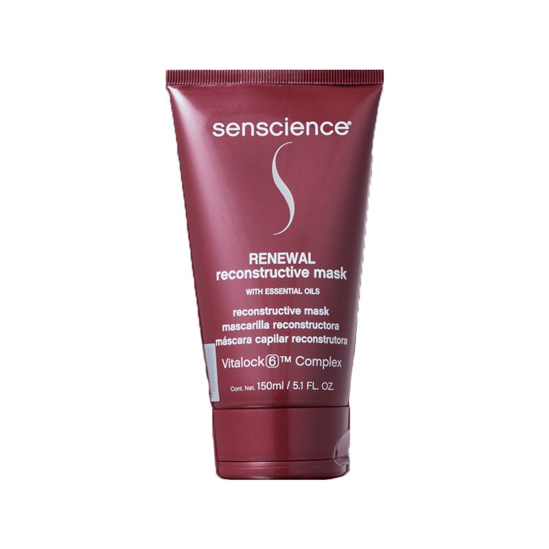 Mascara-Capilar-Reconstrutora-Senscience-Renewal-150-ml-Frasco-Shampoo