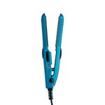 Mini-Prancha-de-Cabelo-MQ-Professional-204°C-Titanium-Azul-Bivolt