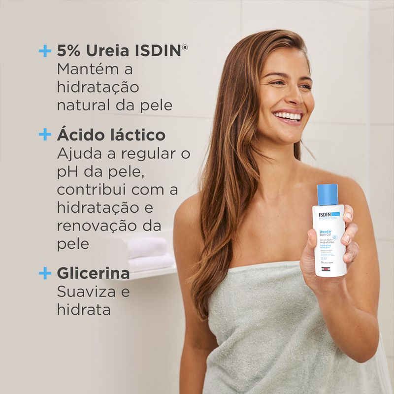 Gel-de-Banho-Hidratante-Isdin-Ureadin-100-g-Ativos-Principais