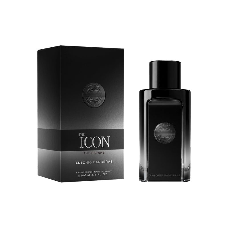 Perfume-Antonio-Banderas-The-Icon-Eau-de-Parfum-Masculino-100-ml-Caixa-do-Perfume