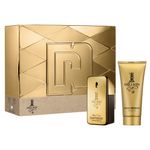 Kit-Perfume-Paco-Rabanne-1-Million-Masculino-Eau-de-Toilette-50-ml---Gel-de-Banho-100-ml-Vitrine