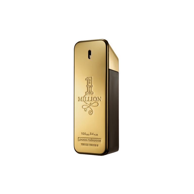 Kit-Perfume-Paco-Rabanne-1-Million-Masculino-Eau-de-Toilette-100-ml---Gel-de-Banho-100-ml-Frasco-Perfume