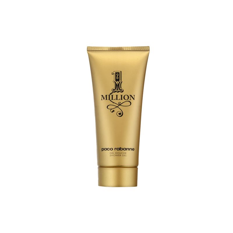Kit-Perfume-Paco-Rabanne-1-Million-Masculino-Eau-de-Toilette-100-ml---Gel-de-Banho-100-ml-Frasco-Gel-