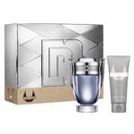 Kit-Perfume-Paco-Rabanne-Invictus-Masculino-Eau-de-Toilette-100-ml---Gel-de-Banho-100-ml-Vitrine