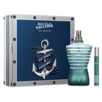 Kit-Perfume-Jean-Paul-Gaultier-Le-Male-Eau-de-Toilette-Masculino-200-ml---Miniatura-10-ml-Vitrine