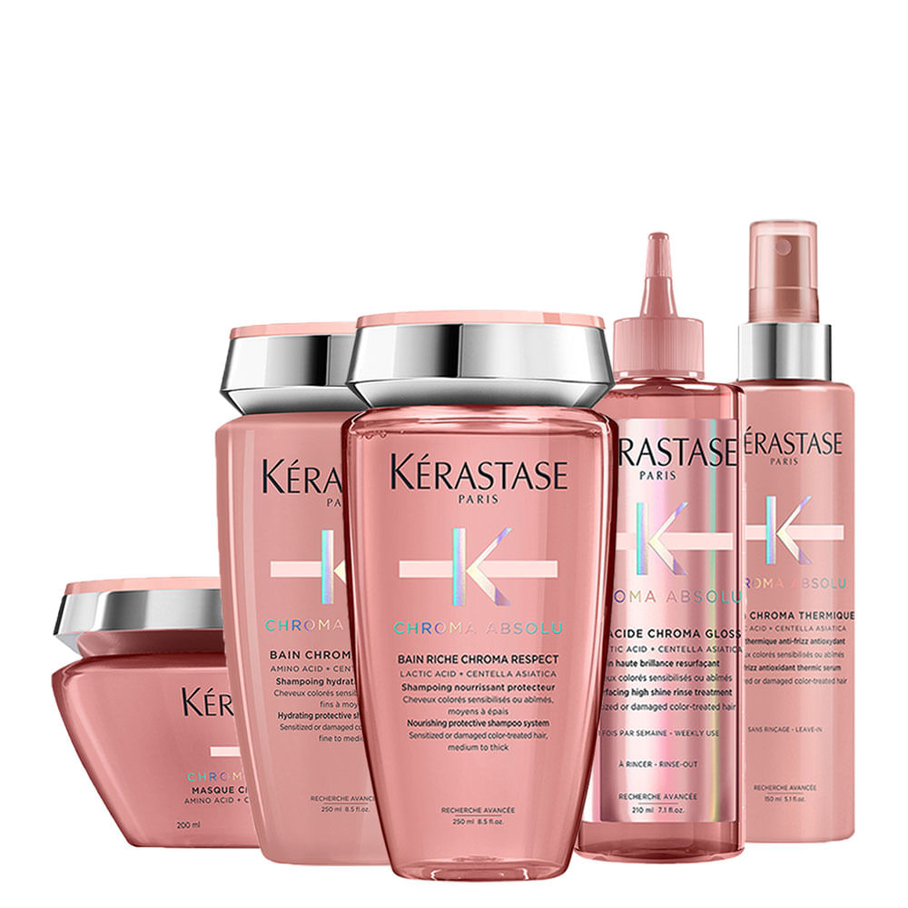 Kit Kérastase Chroma Absolu - 5 Produtos Kit Kérastase Chroma Absolu - 5 Produtos