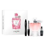 Kit-Perfume-Lancome-La-Vie-Est-Belle-Feminino-Eau-de-Parfum-75-ml-Mascara-de-Cilios-Genifique-7-ml-Vitrine