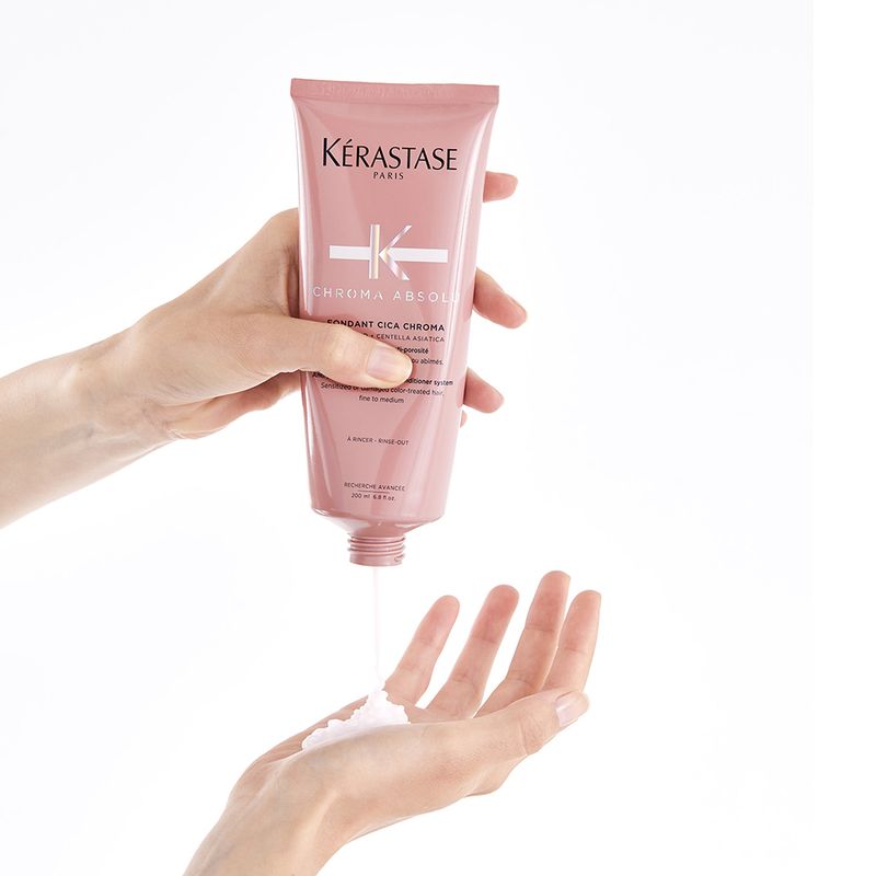 Condicionador-Kerastase-Chromo-Absolu-Fondant-Cica-Chroma-200-ml-Textura-1
