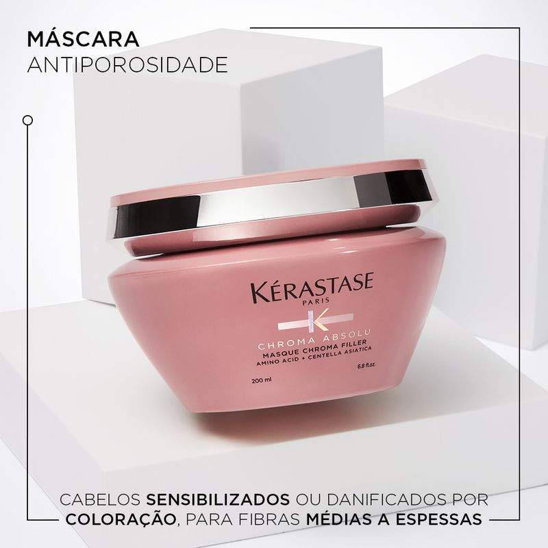 Mascara-Anti-Porosidade-Kerastase-Chroma-Absolu-Chroma-Filler-200-ml-Resultado