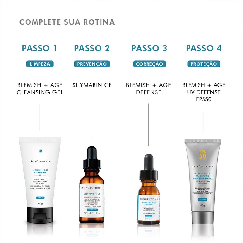 Serum-Facial-Antiacne-SkinCeuticals-Blemish-Age-Defense-15-ml-Rotina-