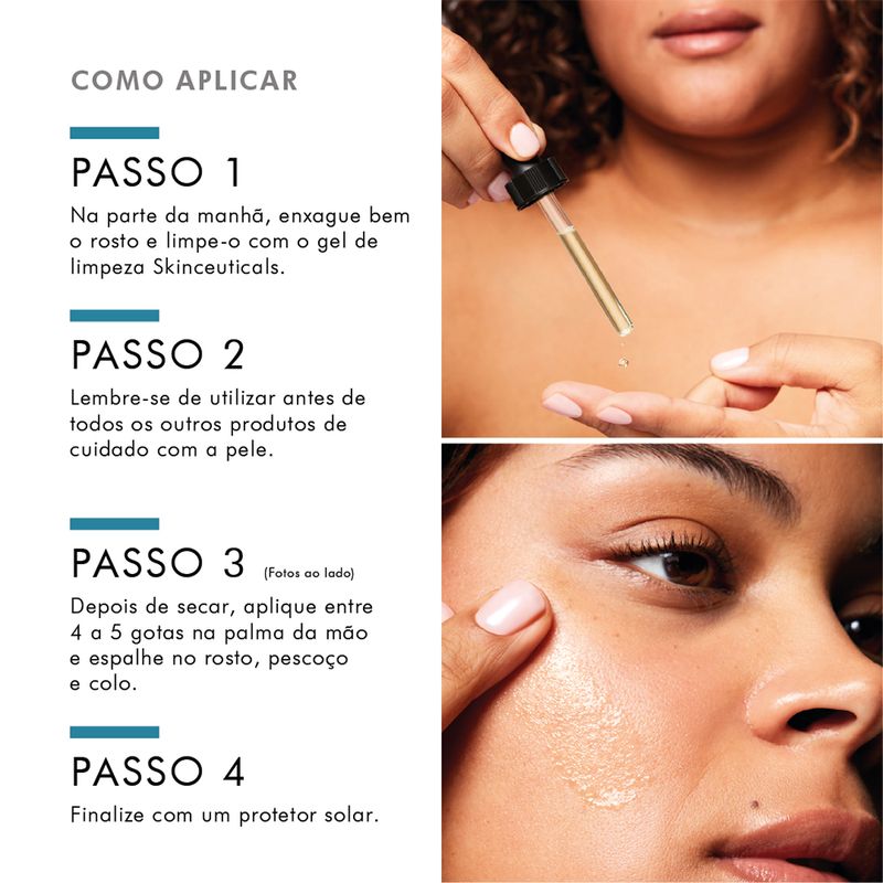 Serum-Facial-Anti-Idade-SkinCeuticals-C-E-Ferulic-15-ml-Passo-a-Passo