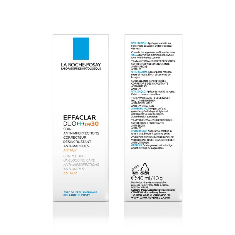 Serum-Facial-Anti-Imperfeicoes-La-Roche-Posay-Effaclar-Duo--FPS-30-40-ml-Caixa