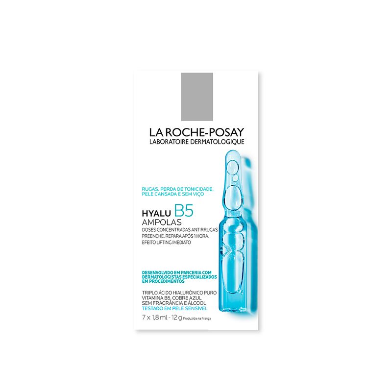 Caixa-de-Ampola-Facial-Anti-Idade-La-Roche-Posay-Hyalu-B5-Doses-Concentradas-7x-18-ml-Caixa