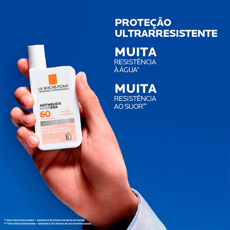 Protetor-Solar-Facial-La-Roche-Posay-Anthelios-Anti-idade-FPS-60-com-Cor-50-ml-Beneficios