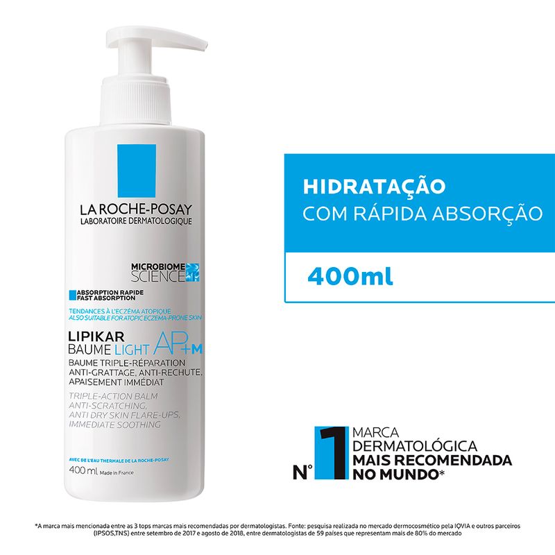 Creme-Hidratante-Corporal-La-Roche-Posay-Lipikar-Baume-Light-AP-M-400-ml-Recomendacao