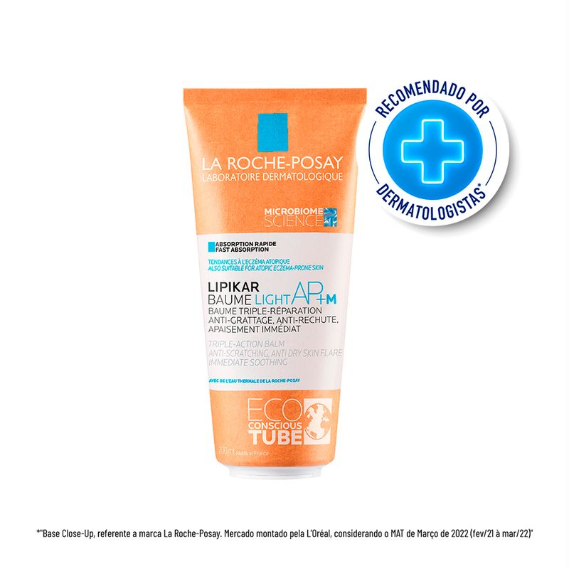 Creme-Hidratante-Corporal-La-Roche-Posay-Lipikar-Baume-Light-AP-M-Eco-Tube-200-ml-Selo