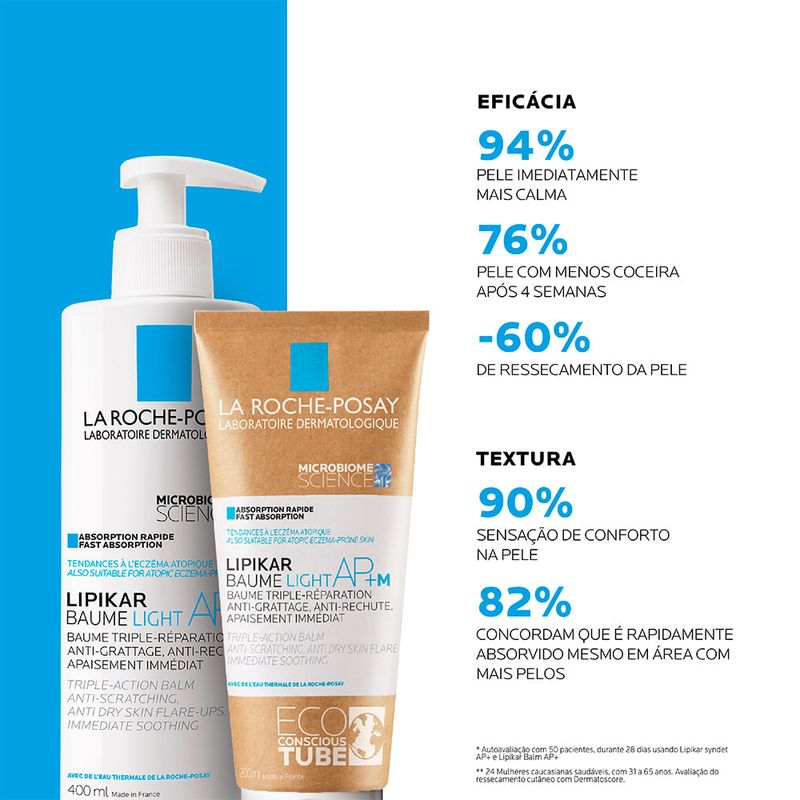 Creme-Hidratante-Corporal-La-Roche-Posay-Lipikar-Baume-Light-AP-M-Eco-Tube-200-ml-Resultado