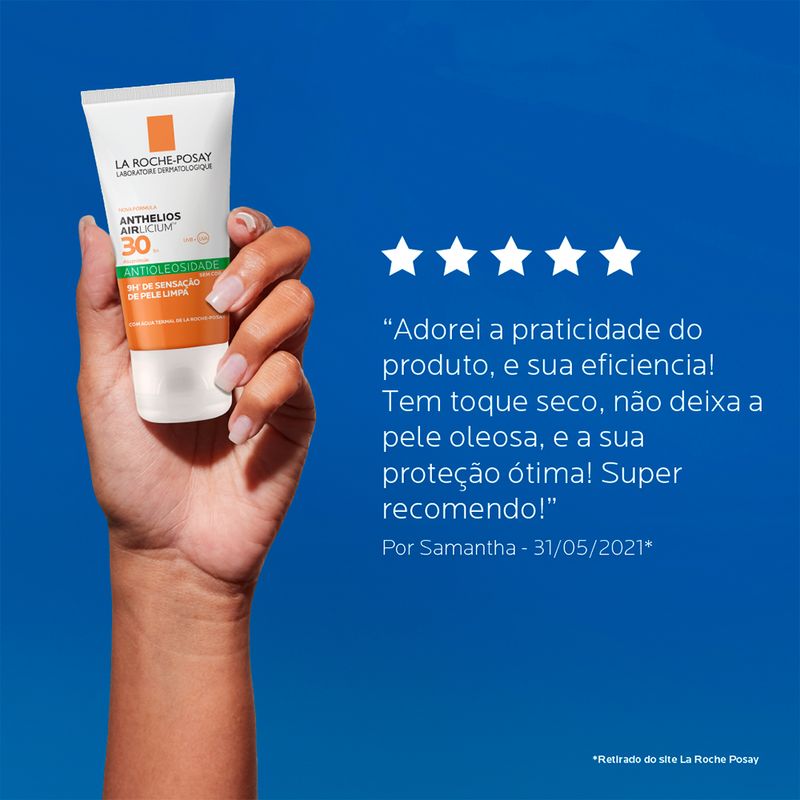 Protetor-Solar-Facial-La-Roche-Posay-Anthelios-Antioleosidade-Airlicium-FPS-30-50-g-Opniao