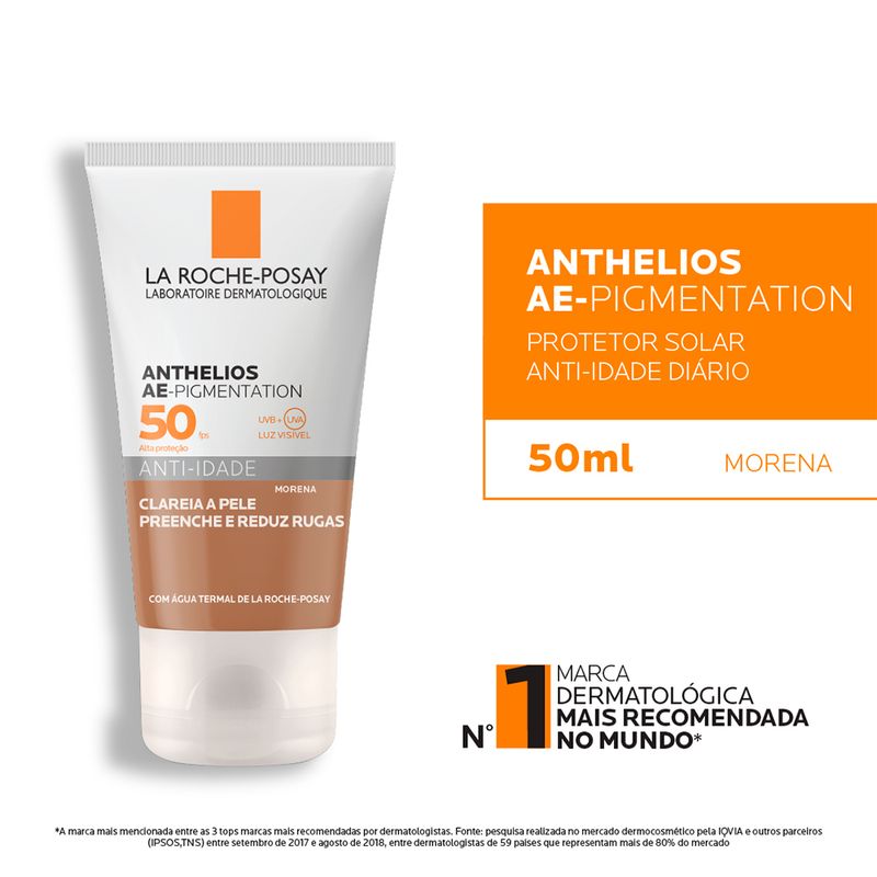 Protetor-Solar-Facial-La-Roche-Posay-Anthelios-Anti-idade-FPS-50-Morena-40-g-Recomendacao