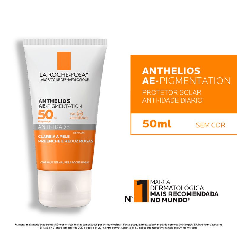 Protetor-Solar-Facial-La-Roche-Posay-Anthelios-Anti-idade-FPS-50-40-g-Recomendacao