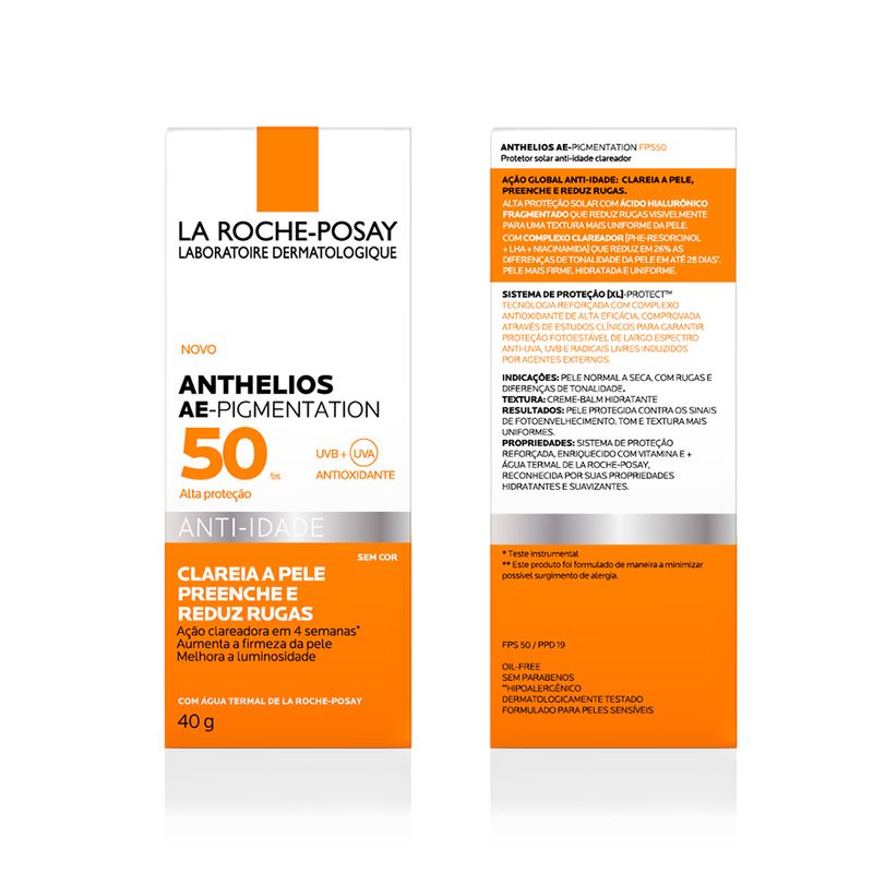 Protetor-Solar-Facial-La-Roche-Posay-Anthelios-Anti-idade-FPS-50-40-g-Caixa