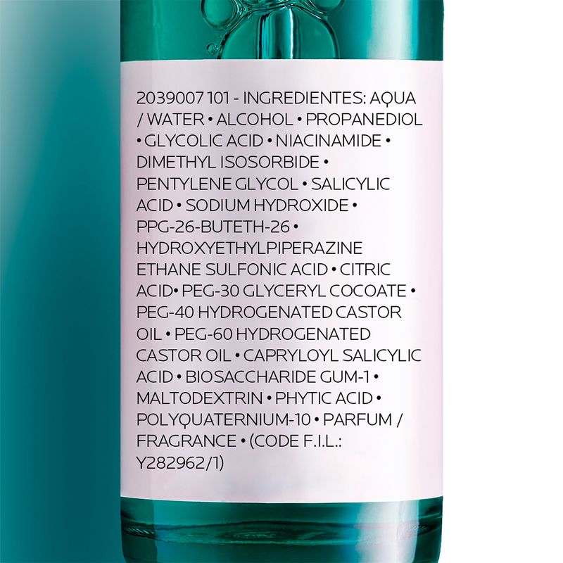 Serum-Facial-Antiacne-Acido-Salicilico-La-Roche-Posay-Effaclar-30-ml-Ingredientes