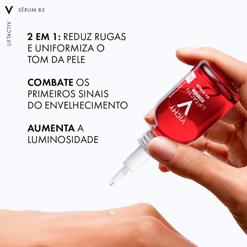 Serum-Facial-Antirrugas-e-Uniformizador-de-Tom-com-Vitamina-B3-Vichy-Liftactiv-30-ml-Resultado