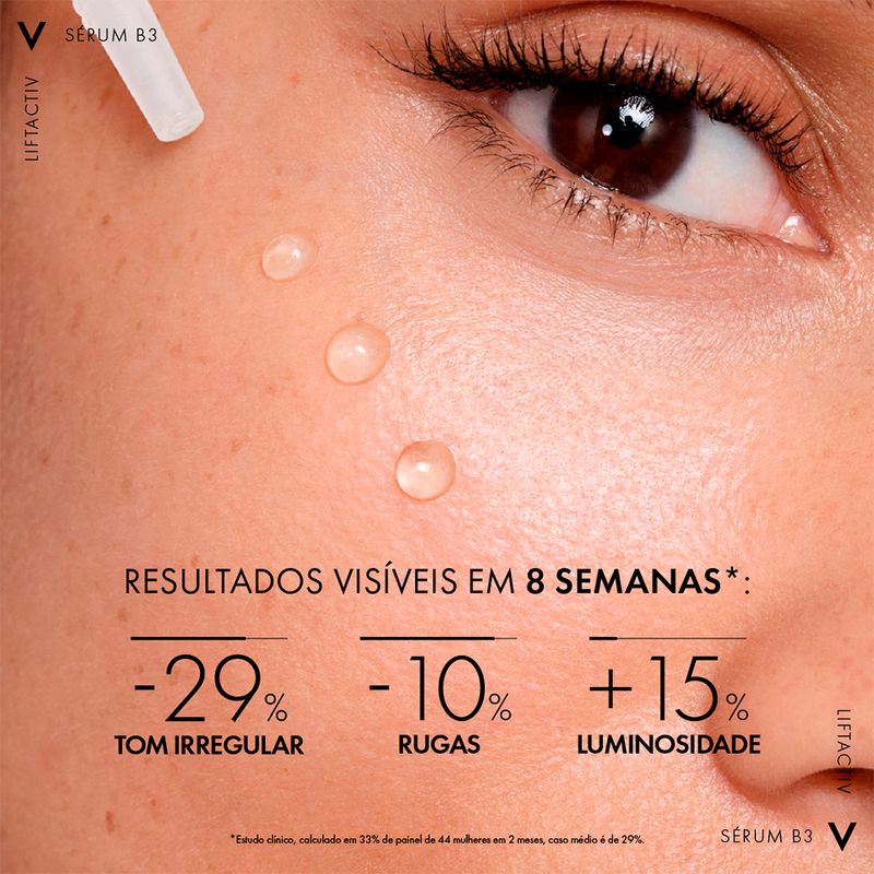 Serum-Facial-Antirrugas-e-Uniformizador-de-Tom-com-Vitamina-B3-Vichy-Liftactiv-30-ml-Resultado