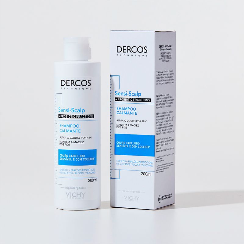Shampoo-Calmante-Vichy-Dercos-Sensi--Scalp-200-ml-Frasco-Caixa