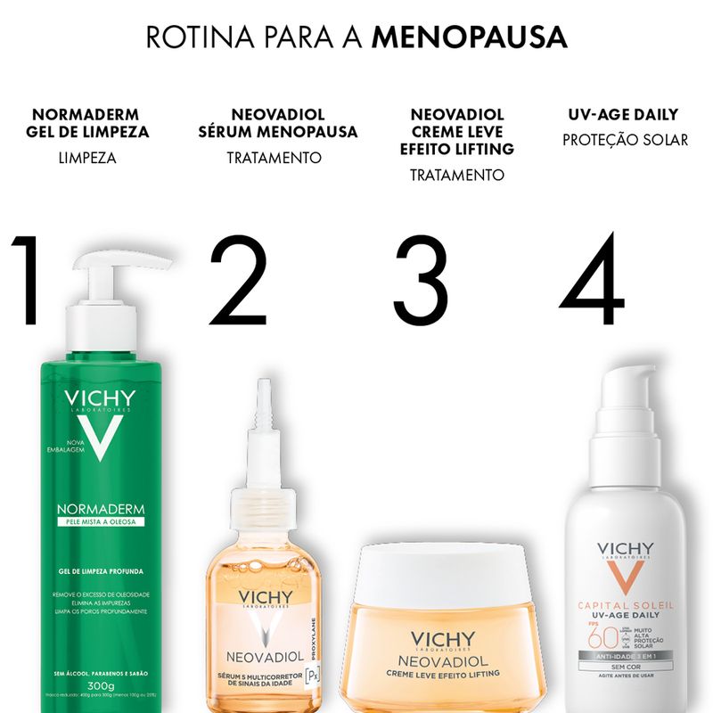 Serum-Facial-Multicorretor-de-Sinais-da-Idade-com-Proxylane-Vichy-Neovadiol-30-ml-Rotina-