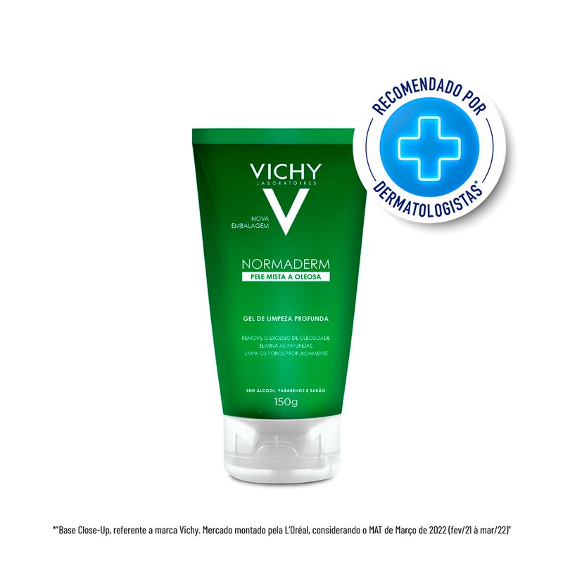 Gel-Facial-de-Limpeza-Profunda-Vichy-Normaderm-150-g-Selo