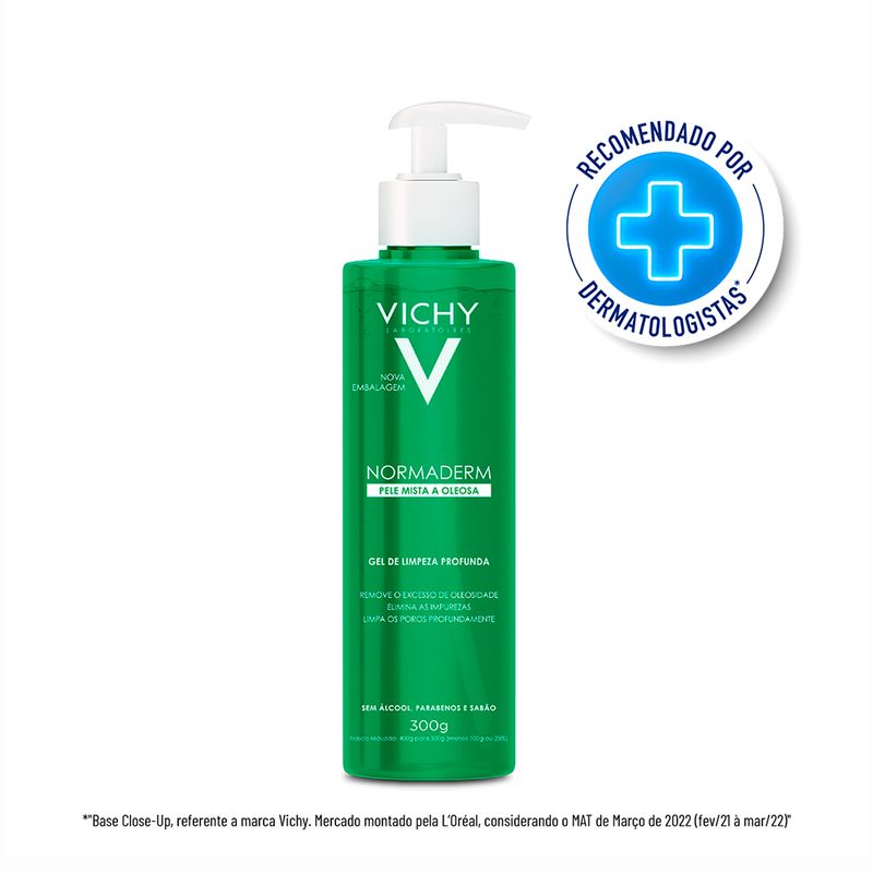 Gel-Facial-de-Limpeza-Profunda-Vichy-Normaderm-300-g-Selo