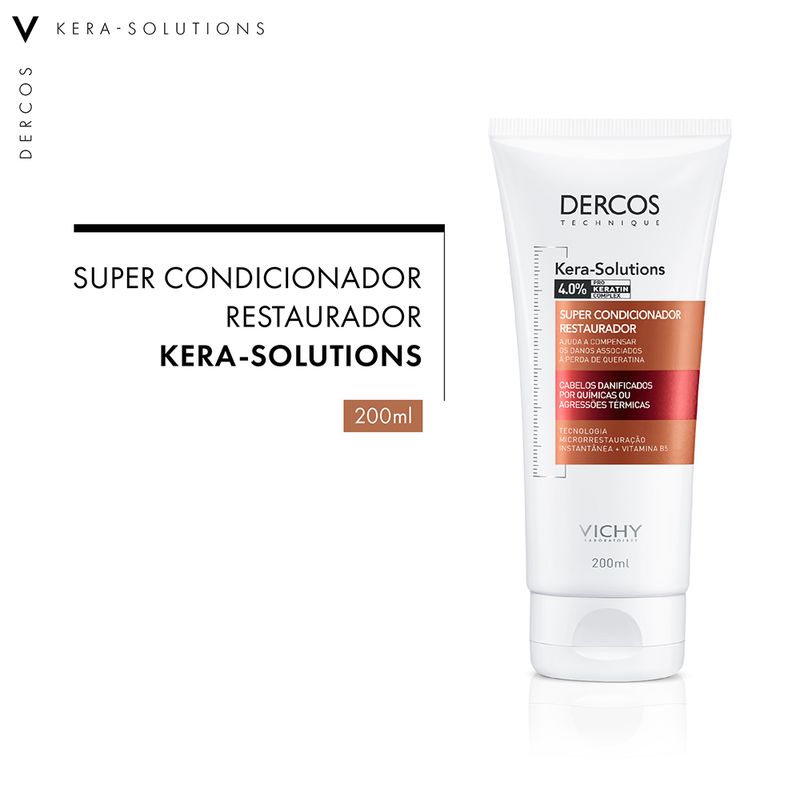 Condicionador-Vichy-Dercos-Kera-Solutions-200-ml-Produto