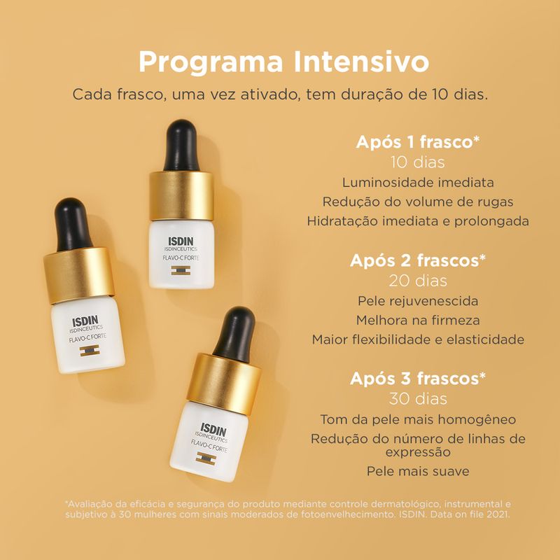Kit-Serum-Facial-Antioxidante-Isdin-Isdinceutics-Flavo-C-Forte-3-x-53-ml-Rotina