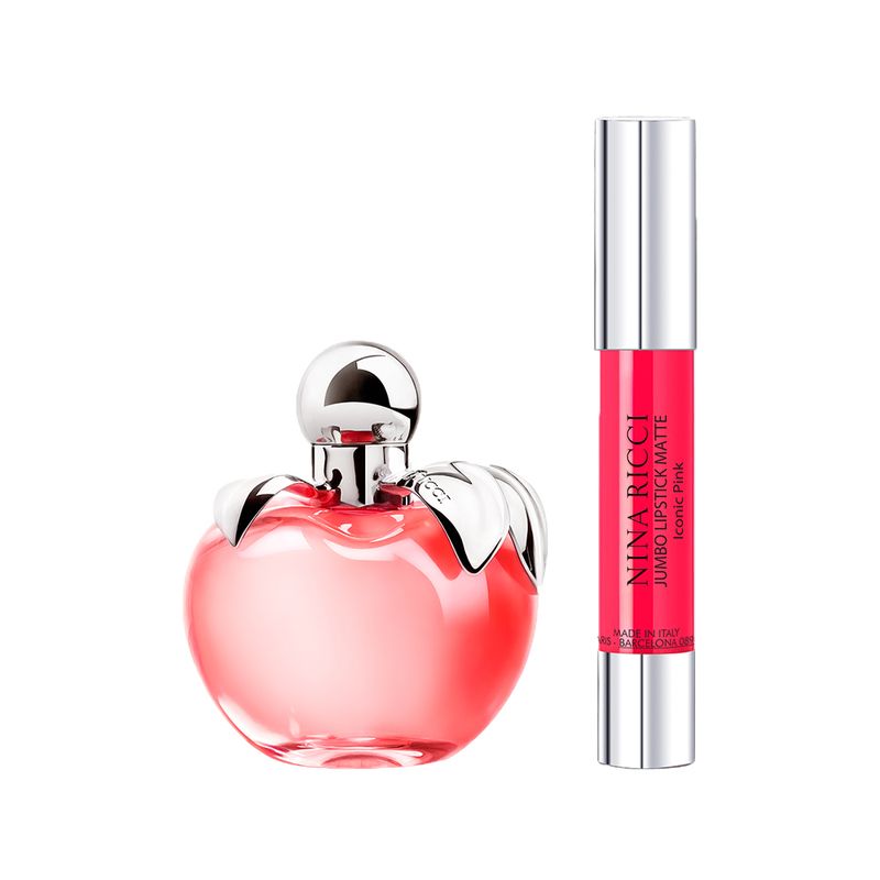 Kit-Perfume-Nina-Ricci-Nina-Feminino-Eau-de-Toilette-50-ml-Batom-Nina-Ricci-Kit