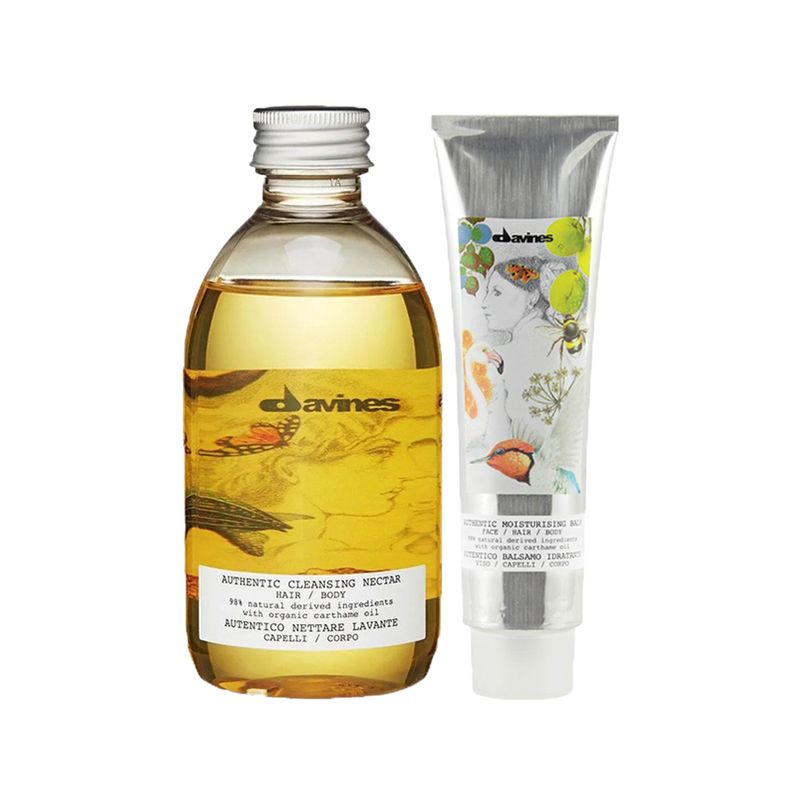 Kit-Davines-Authentic-Shampoo-280-ml-Condicionador-150-ml-Vitrine