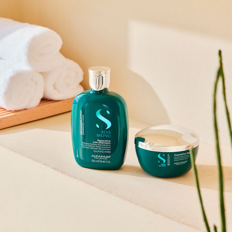 Shampoo-Alfaparf-Milano-Semi-Di-Lino-Reconstruction-Reparative-250-ml-Familia