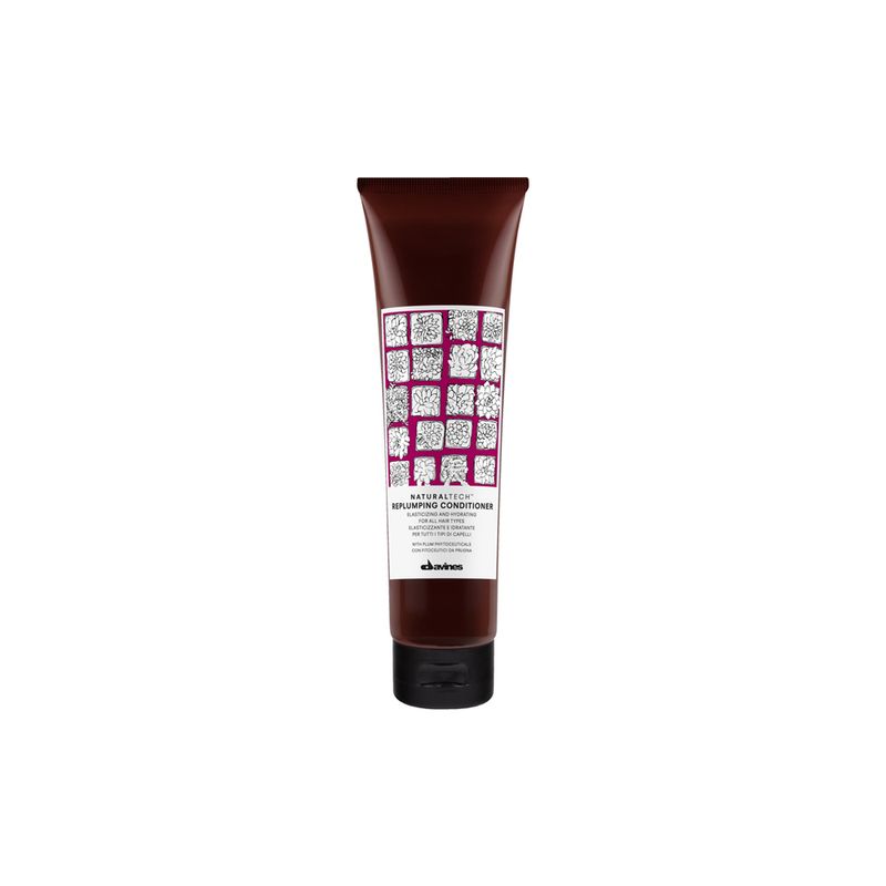 Kit-Davines-Natural-Tech-Replumping-Shampoo-250-ml-Condicionador-150-ml-Frasco-2