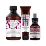 Kit-Davines-Natural-Tech-Replumping-Shampoo-250-ml-Condicionador-150-ml-Leave-in-100-ml-Vitrine