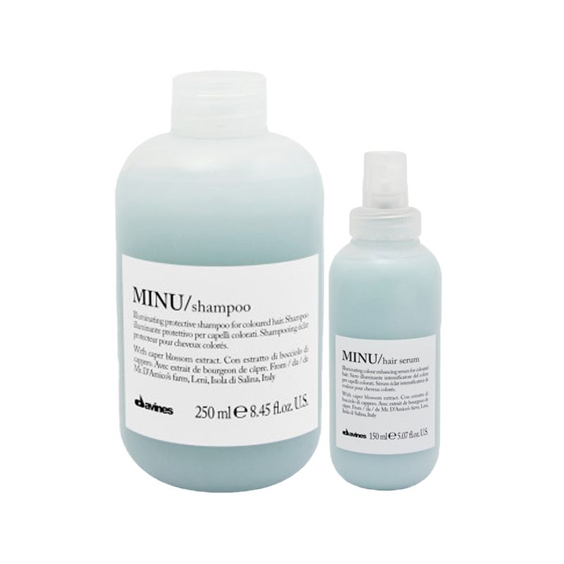 Kit-Davines-Essential-HairCare-Minu-Shampoo-250-ml-Serum-150-ml
