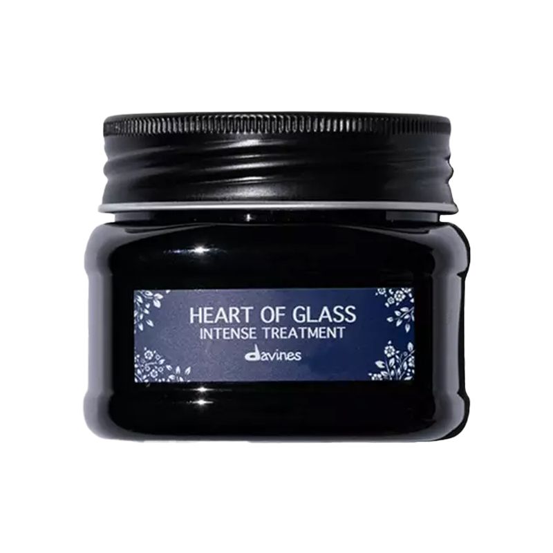 Kit-Davines-Heart-Of-Glass-Shampoo-250-ml-Tratamento-de-Nutricao-150-ml-Frasco-Tratamento