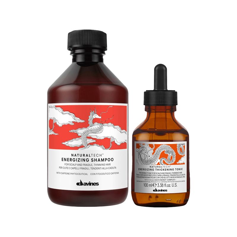 Kit-Davines-Natural-Tech-Energizing-Shampoo-250-ml-Tonico-100-ml-Vitrine