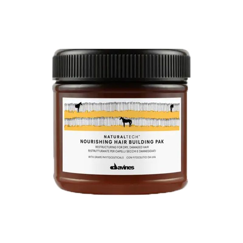 Kit-Davines-Natural-Tech-Nourishing-Shampoo-250-ml-Mascara-Building-Pak-250-ml-Pote-Mascara