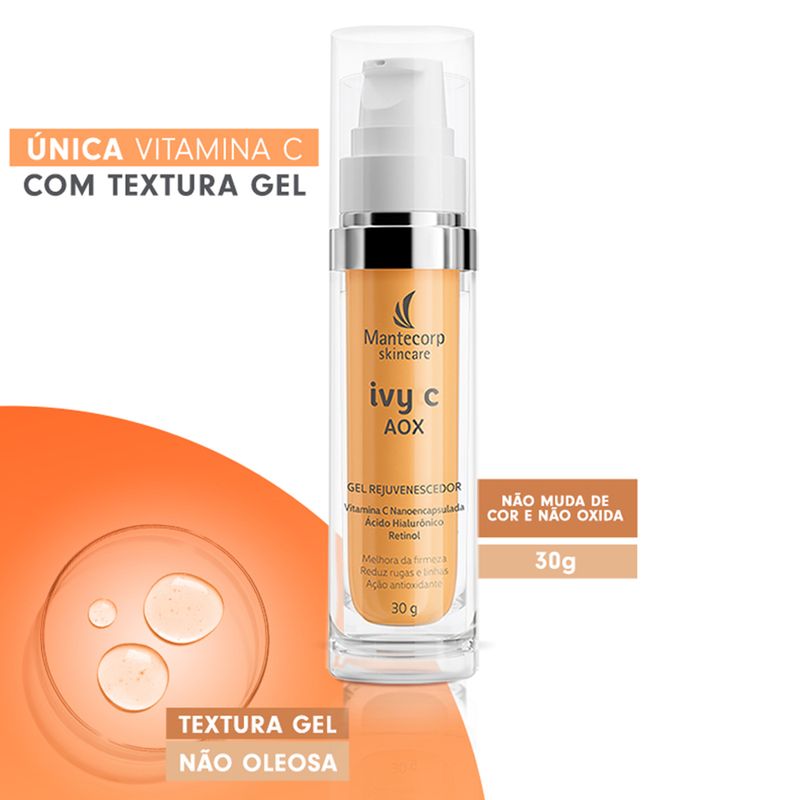 Gel-Facial-Rejuvenescedor-Vitamina-C-Mantecorp-Ivy-C-Aox-30-g-Textura