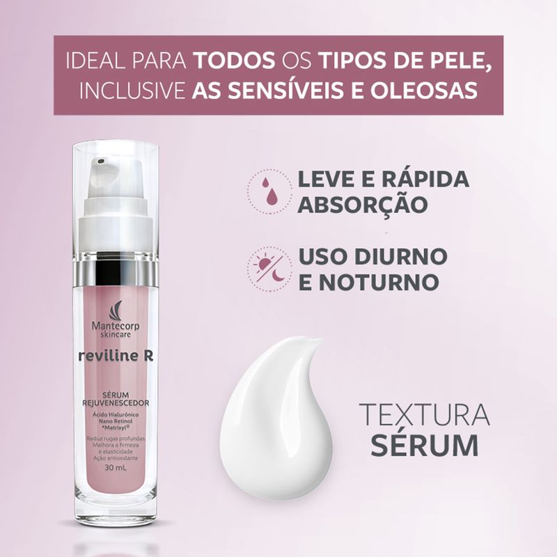 Serum-Facial-Rejuvenescedor-Acido-Hialuronico-Mantecorp-Reviline-R-30-ml-Textura-1