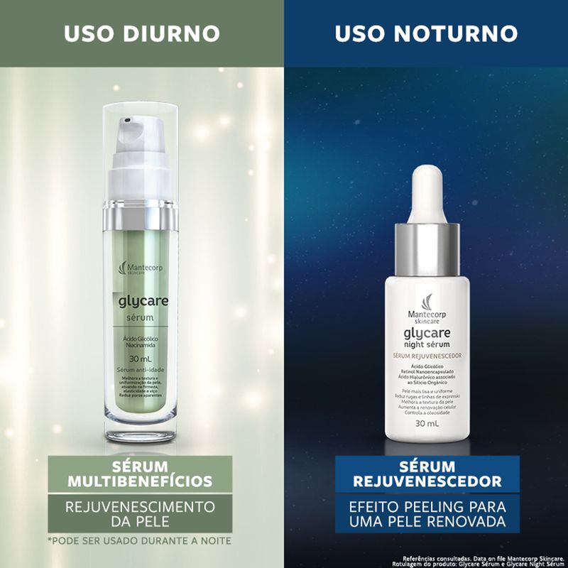 Serum-Facial-Rejuvenescedor-Acido-Glicolico-Noturno-Mantecorp-Glycare-30-ml-Familia