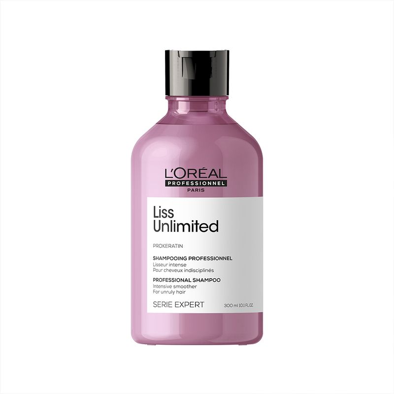 Kit-L-Oreal-Professionnel-Serie-Expert-Liss-Unlimited----Shampoo-300-ml----Mascara-250-g----Serum-125-ml